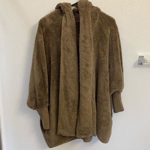 Teddy bat-winged cardigan